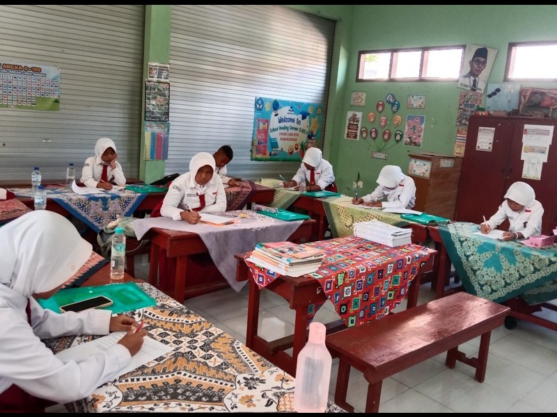 Siswa Antusias Ikuti Asesmen Sumatif