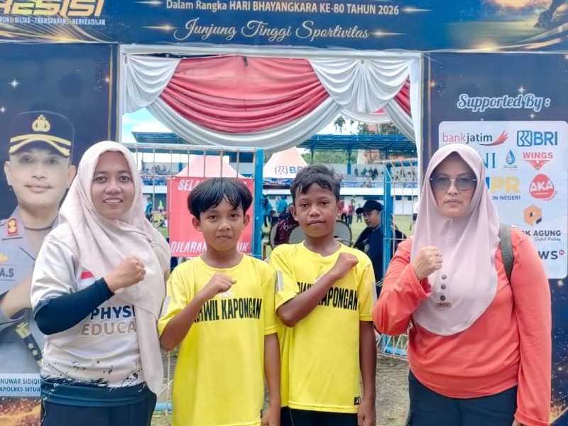 Cottok 2 Mengirim 2 Siswa di Kapolres Cup