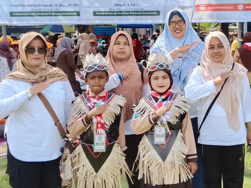 Pesta Siaga Kabupaten Situbondo 2026 Meriah, SDN 2 Curah Cottok Kirim Dua Wakil Terbaik