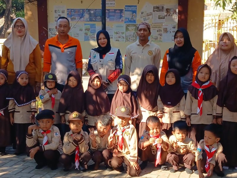 SD Negeri 2 Curah Cottok mengikuti kegiatan Perkemahan Jumat–Sabtu (Perjusa) Gugus V