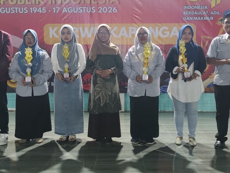 SDN 2 Curah Cottok Raih Harapan 2 Lomba Voli Mini HUT RI ke-82 di Kecamatan Kapongan